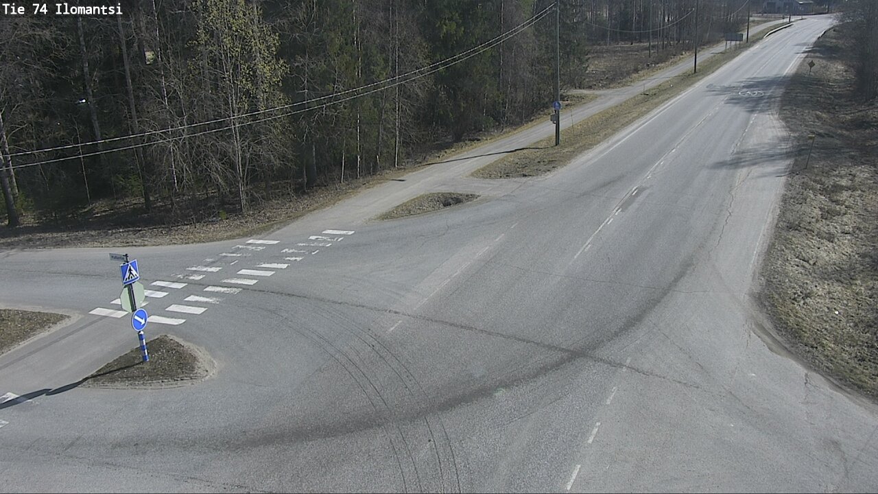 Weather Camera Image Väg 74 Ilomantsi, Ilomantsi, Pohjois-Karjala