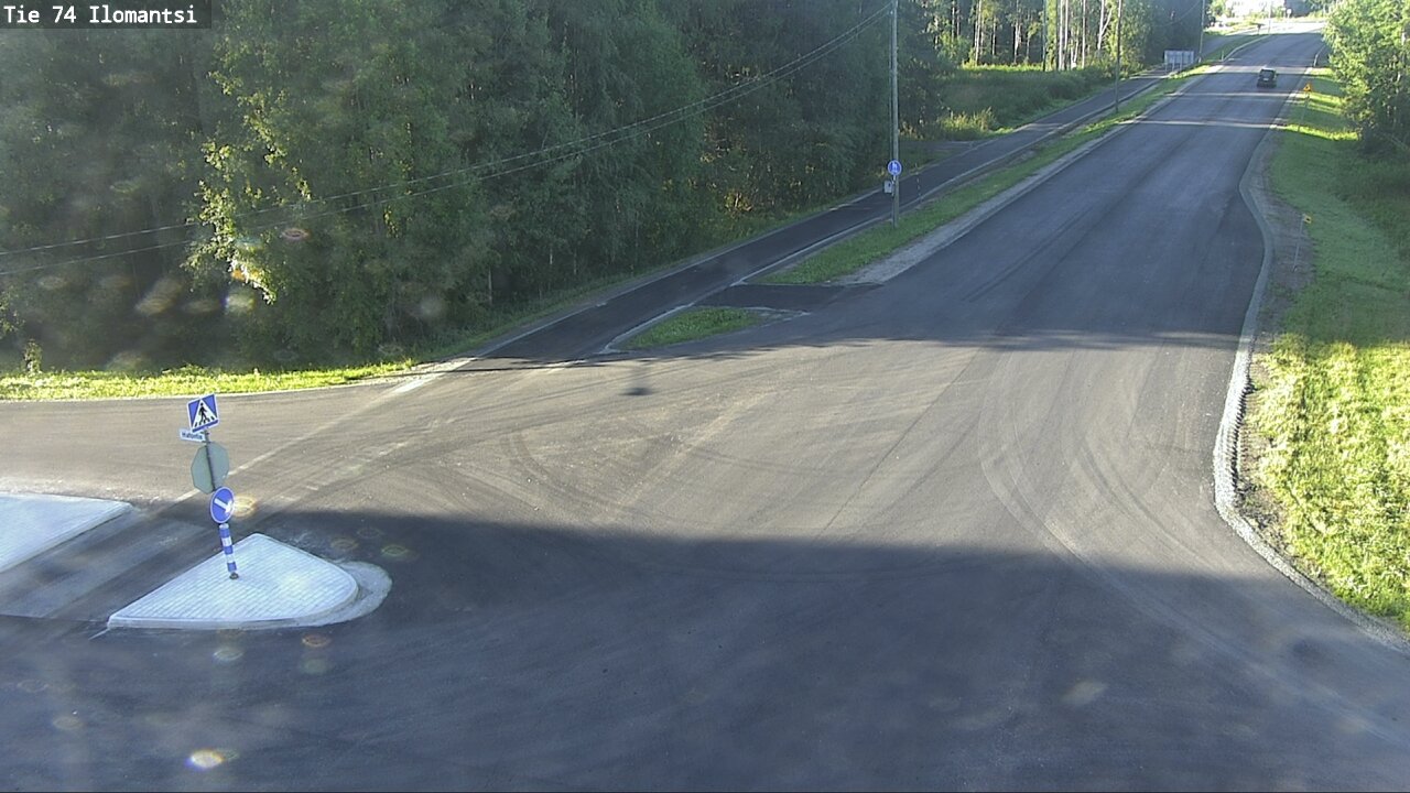 Weather Camera Image Road 74 Ilomantsi, Ilomantsi, Pohjois-Karjala