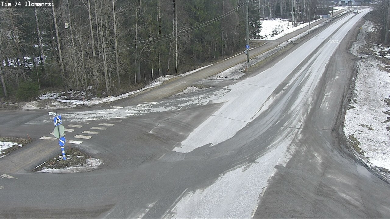 Weather Camera Image Road 74 Ilomantsi, Ilomantsi, Pohjois-Karjala