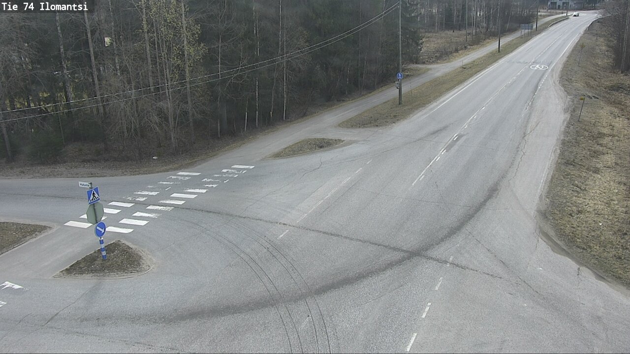 Weather Camera Image Väg 74 Ilomantsi, Ilomantsi, Pohjois-Karjala