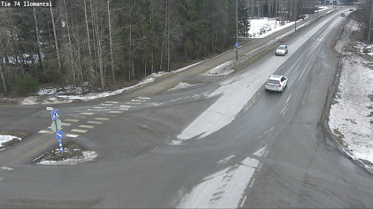 Weather Camera Image Road 74 Ilomantsi, Ilomantsi, Pohjois-Karjala