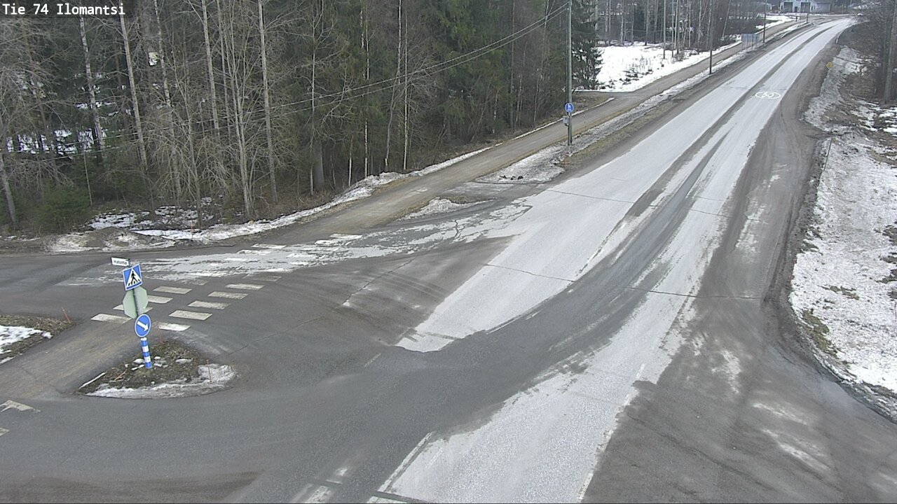 Weather Camera Image Road 74 Ilomantsi, Ilomantsi, Pohjois-Karjala