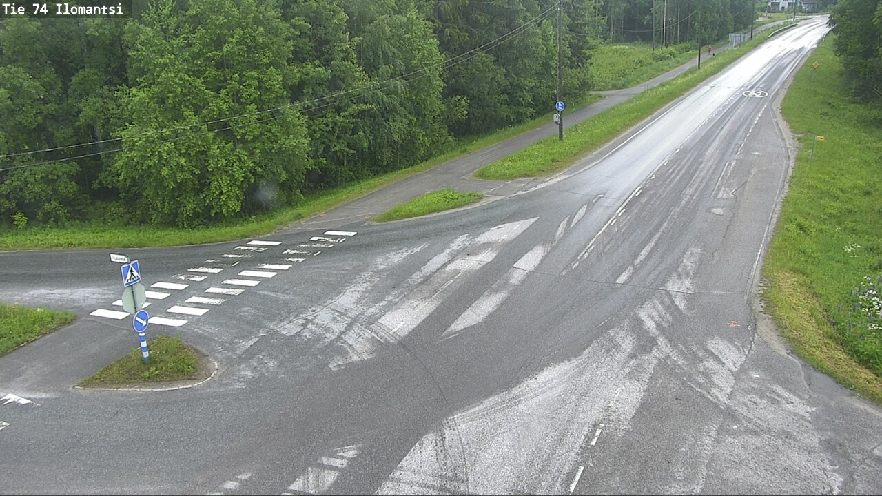 Weather Camera Image Road 74 Ilomantsi, Ilomantsi, Pohjois-Karjala