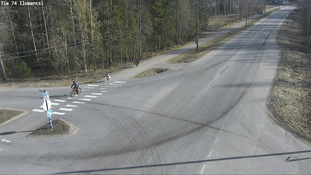 Weather Camera Image Väg 74 Ilomantsi, Ilomantsi, Pohjois-Karjala