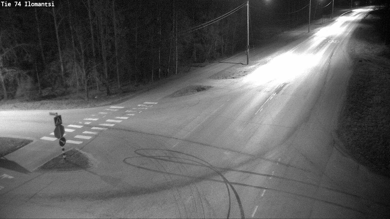 Weather Camera Image Väg 74 Ilomantsi, Ilomantsi, Pohjois-Karjala