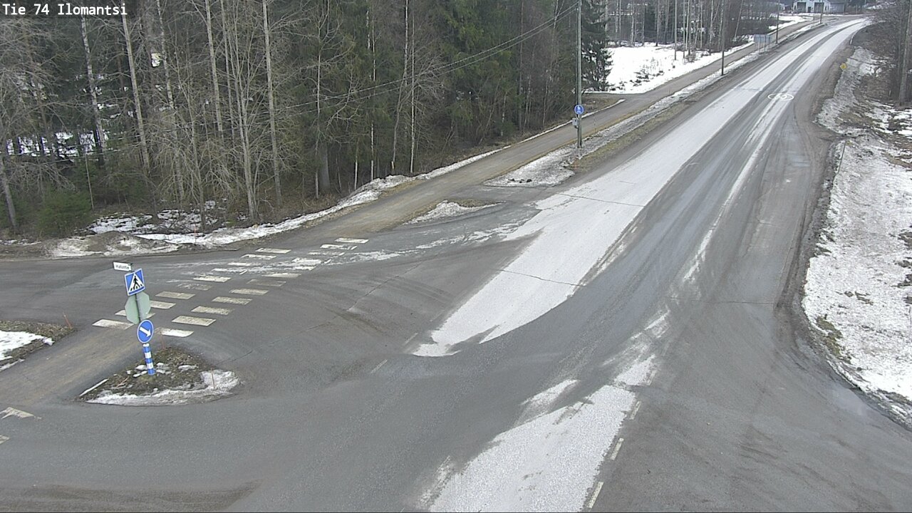 Weather Camera Image Road 74 Ilomantsi, Ilomantsi, Pohjois-Karjala