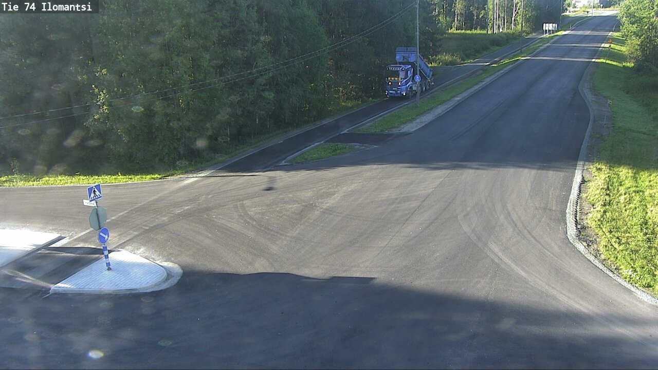 Weather Camera Image Road 74 Ilomantsi, Ilomantsi, Pohjois-Karjala