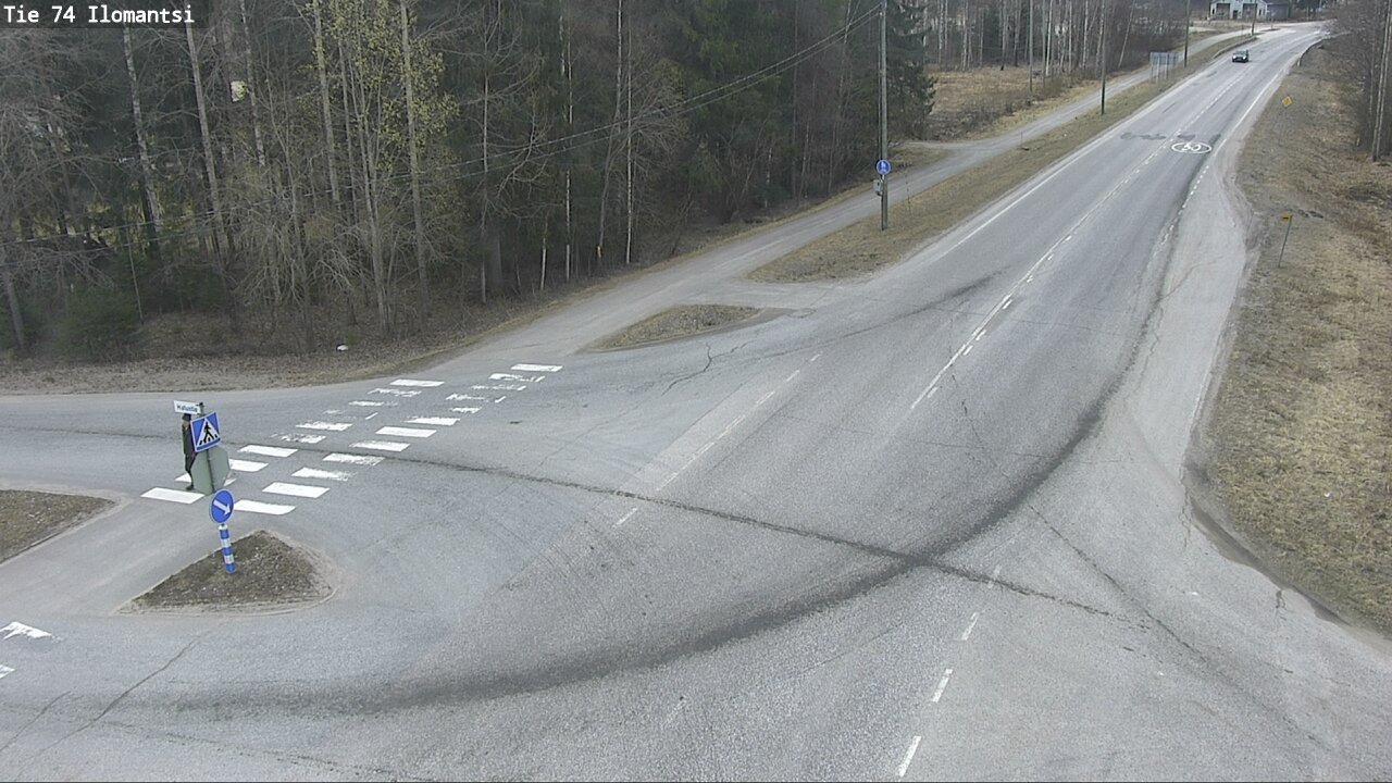 Weather Camera Image Väg 74 Ilomantsi, Ilomantsi, Pohjois-Karjala