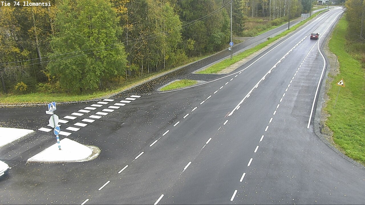 Weather Camera Image Road 74 Ilomantsi, Ilomantsi, Pohjois-Karjala