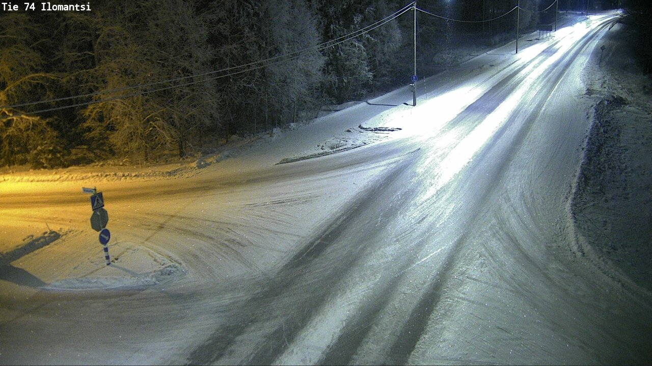 Weather Camera Image Road 74 Ilomantsi, Ilomantsi, Pohjois-Karjala
