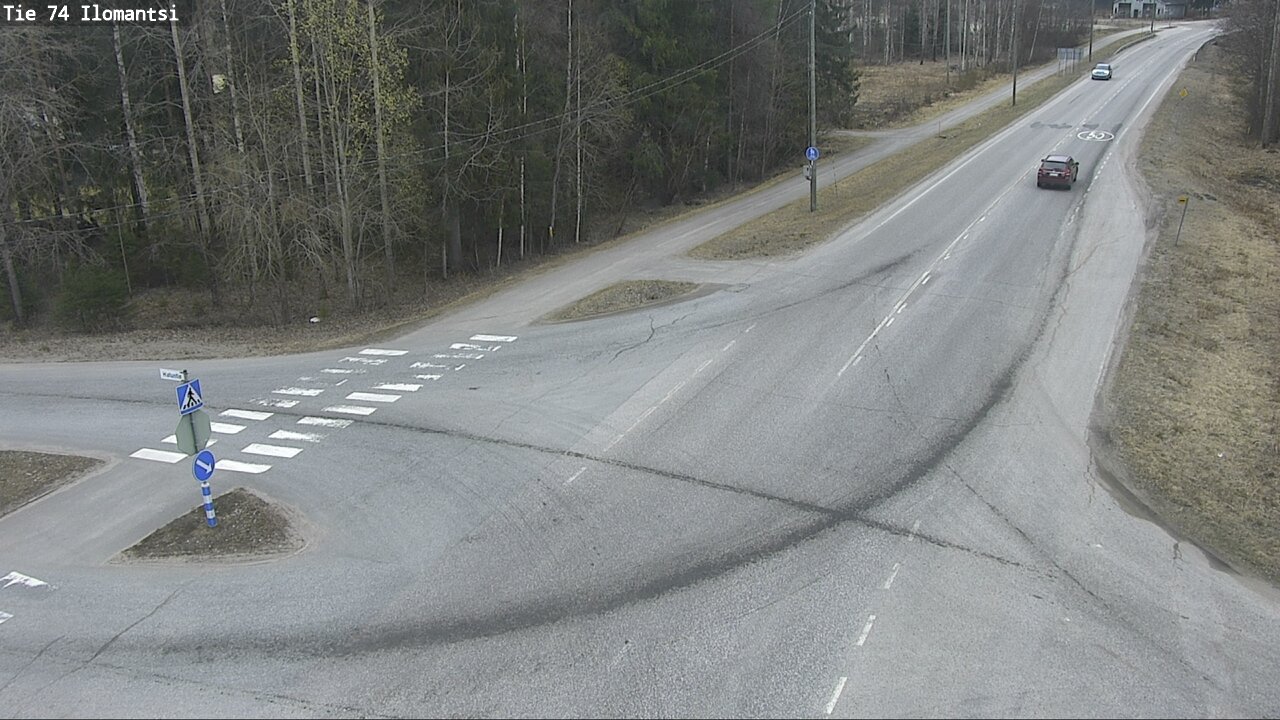 Weather Camera Image Väg 74 Ilomantsi, Ilomantsi, Pohjois-Karjala