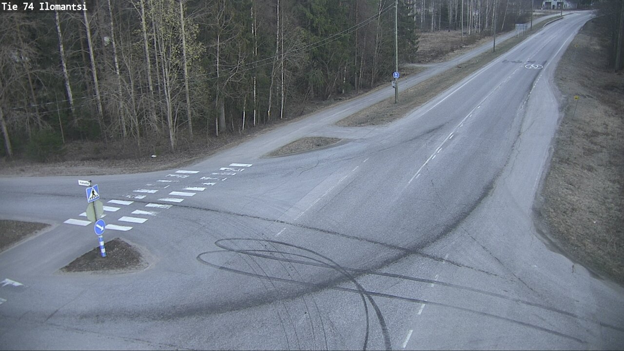 Weather Camera Image Väg 74 Ilomantsi, Ilomantsi, Pohjois-Karjala