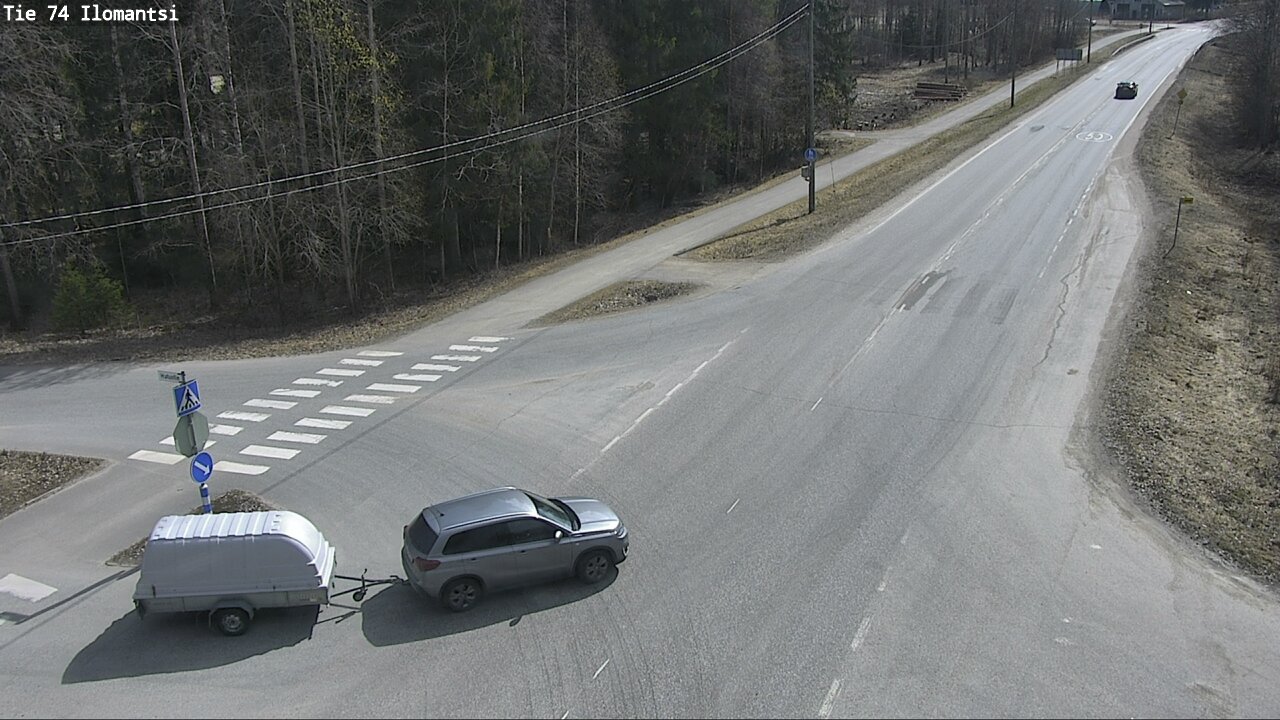Weather Camera Image Road 74 Ilomantsi, Ilomantsi, Pohjois-Karjala