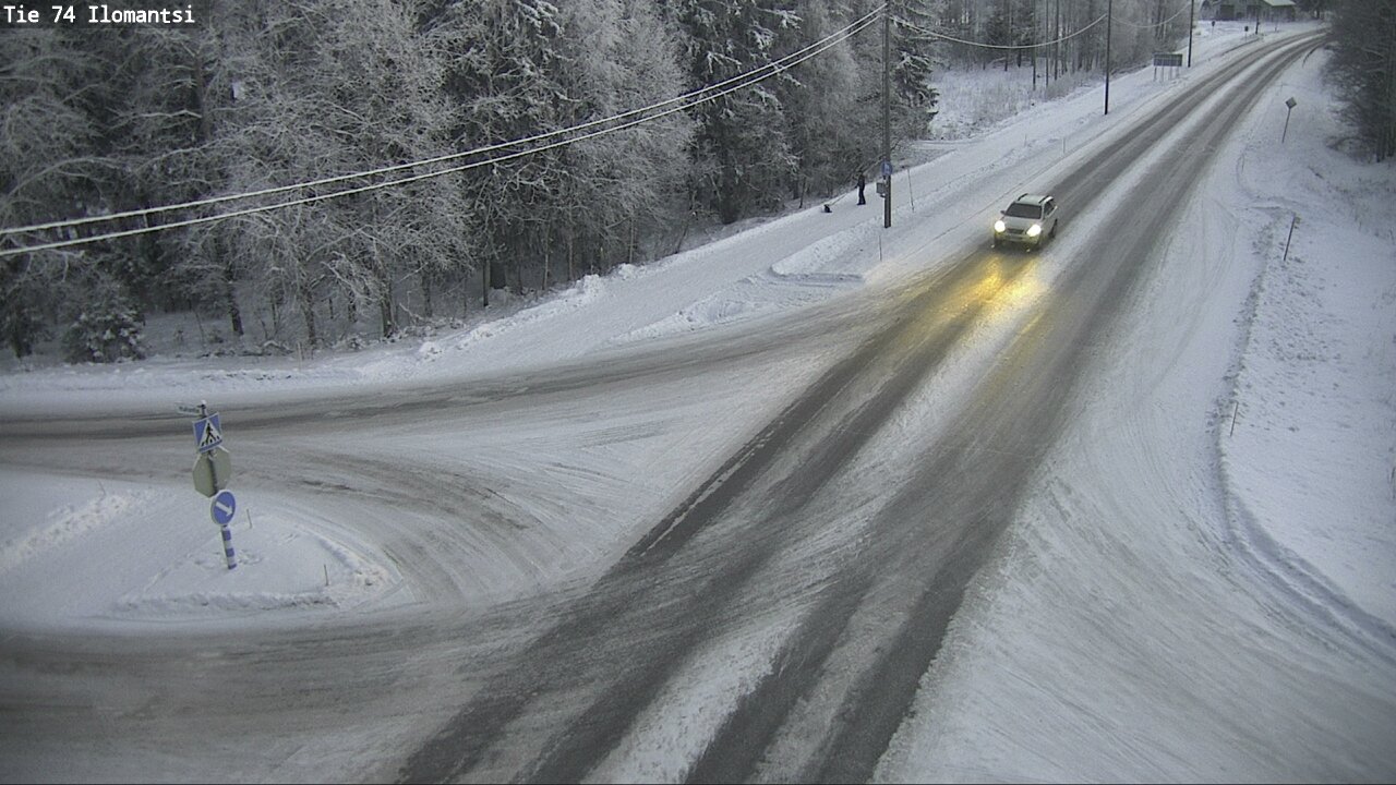 Weather Camera Image Road 74 Ilomantsi, Ilomantsi, Pohjois-Karjala