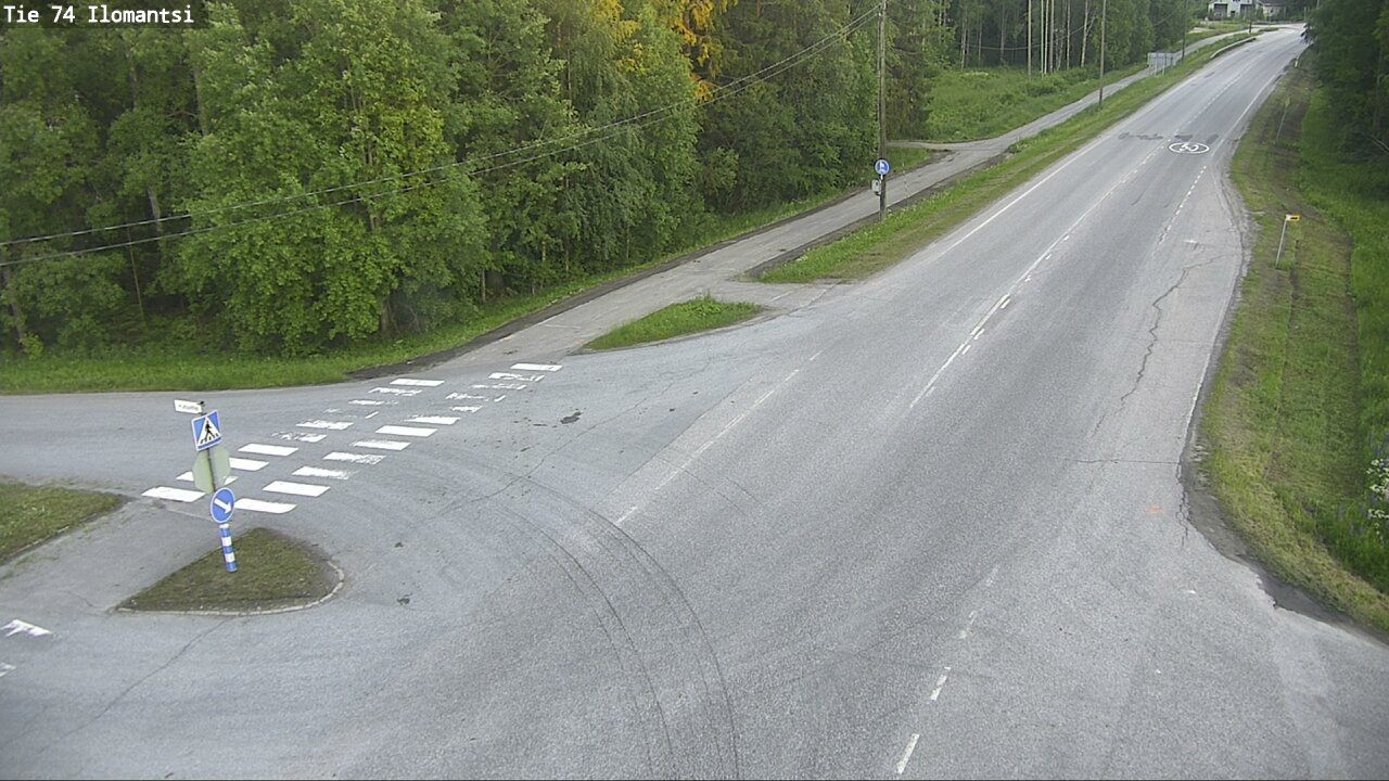 Weather Camera Image Väg 74 Ilomantsi, Ilomantsi, Pohjois-Karjala
