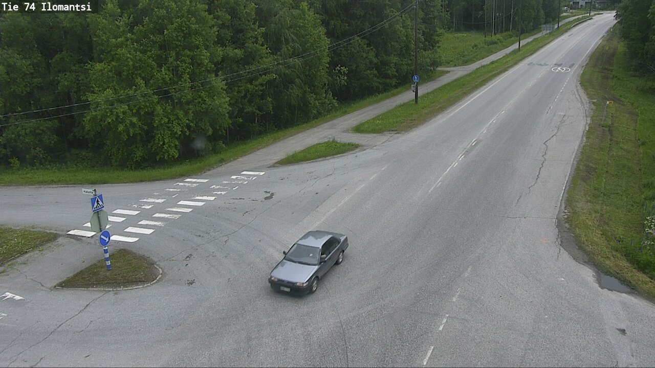 Weather Camera Image Väg 74 Ilomantsi, Ilomantsi, Pohjois-Karjala