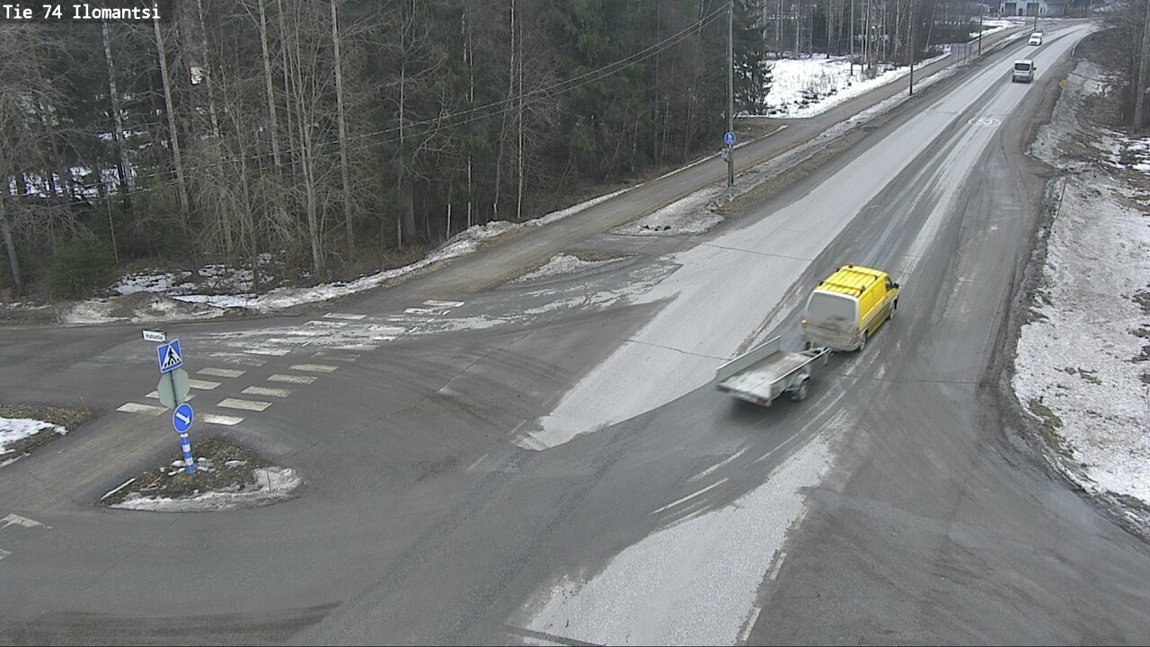 Weather Camera Image Road 74 Ilomantsi, Ilomantsi, Pohjois-Karjala