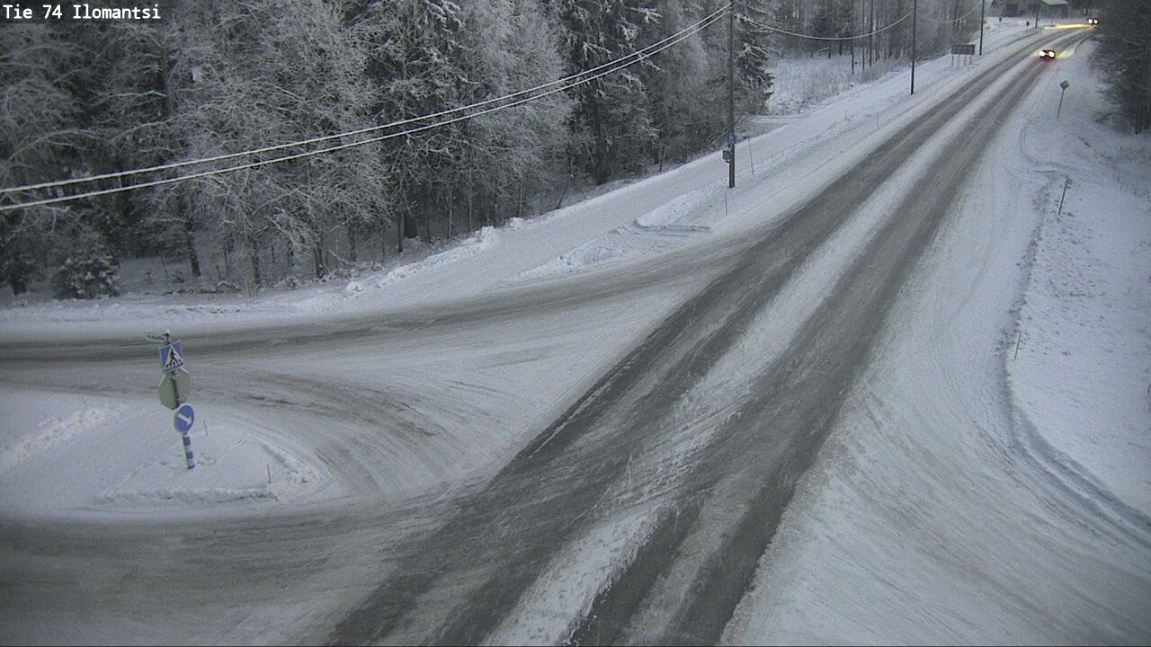 Weather Camera Image Road 74 Ilomantsi, Ilomantsi, Pohjois-Karjala
