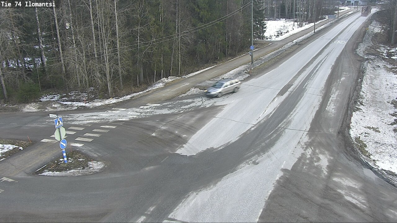 Weather Camera Image Road 74 Ilomantsi, Ilomantsi, Pohjois-Karjala