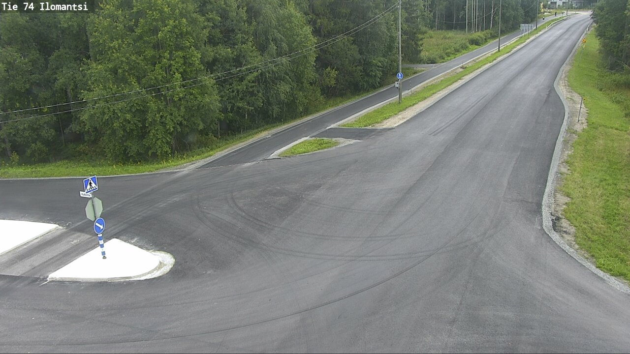 Weather Camera Image Road 74 Ilomantsi, Ilomantsi, Pohjois-Karjala