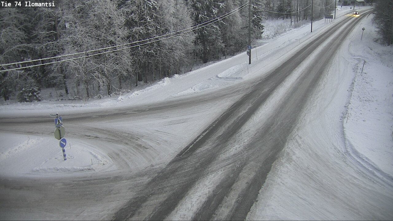 Weather Camera Image Road 74 Ilomantsi, Ilomantsi, Pohjois-Karjala