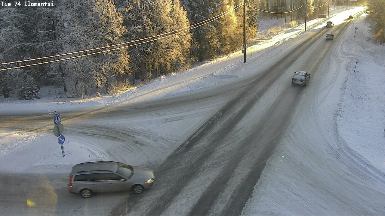 Weather Camera Image Road 74 Ilomantsi, Ilomantsi, Pohjois-Karjala