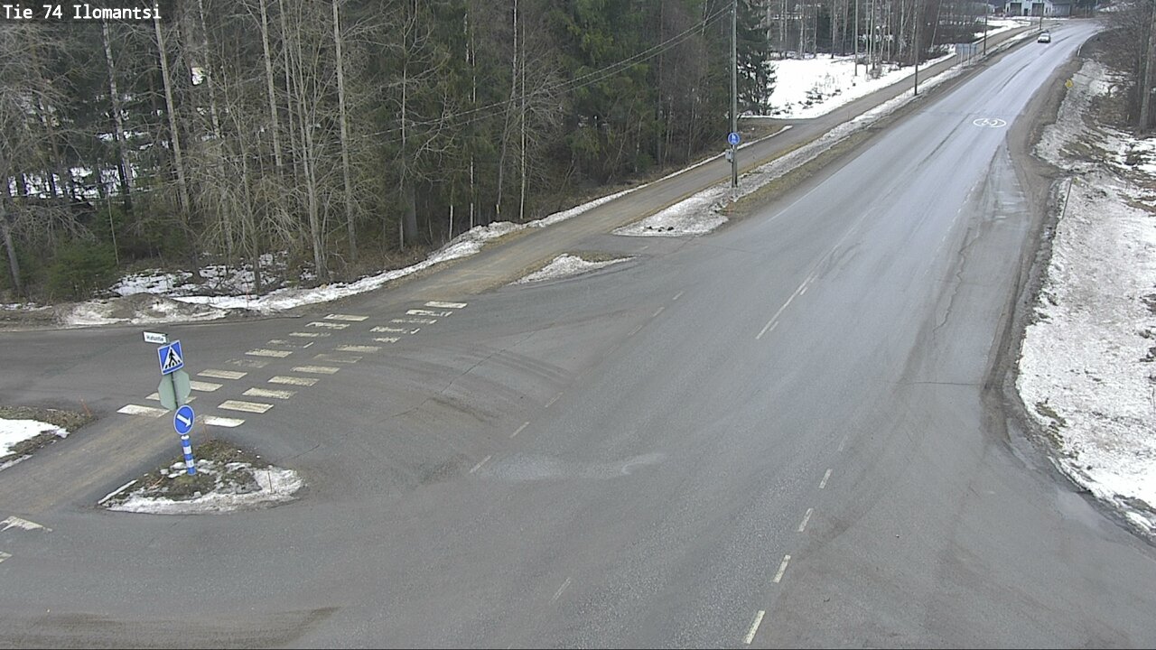 Weather Camera Image Väg 74 Ilomantsi, Ilomantsi, Pohjois-Karjala