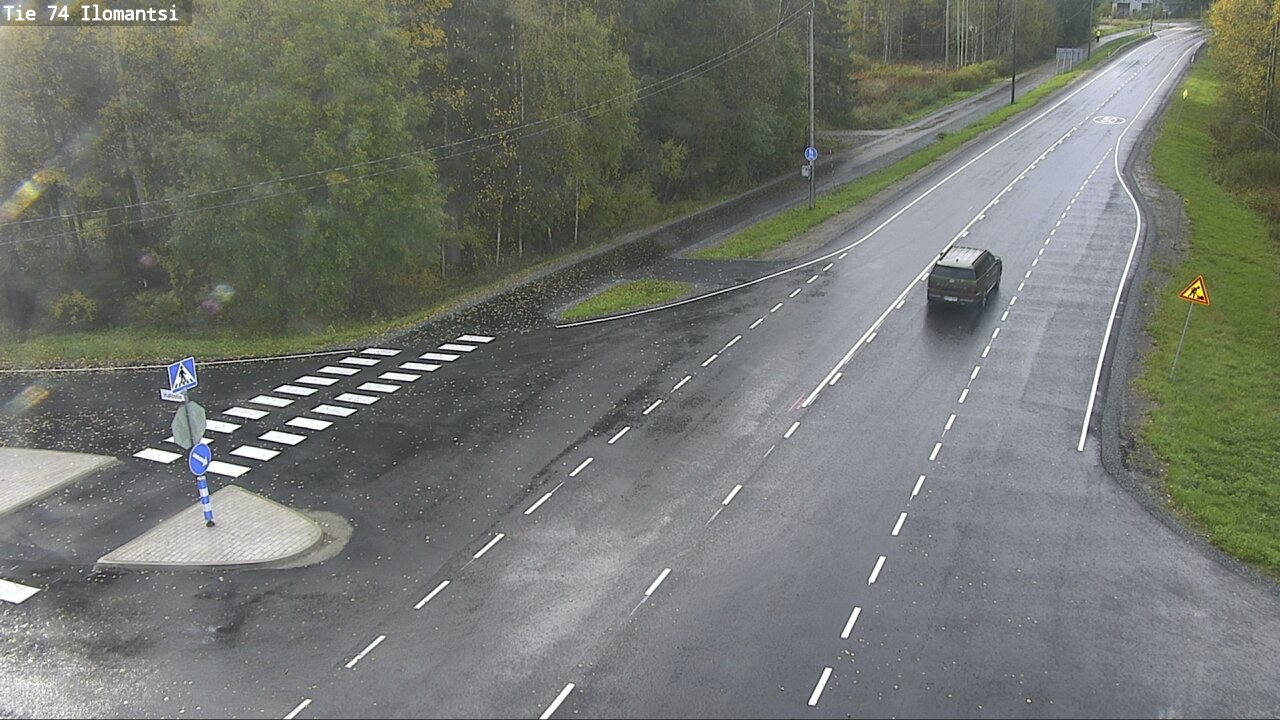 Weather Camera Image Road 74 Ilomantsi, Ilomantsi, Pohjois-Karjala