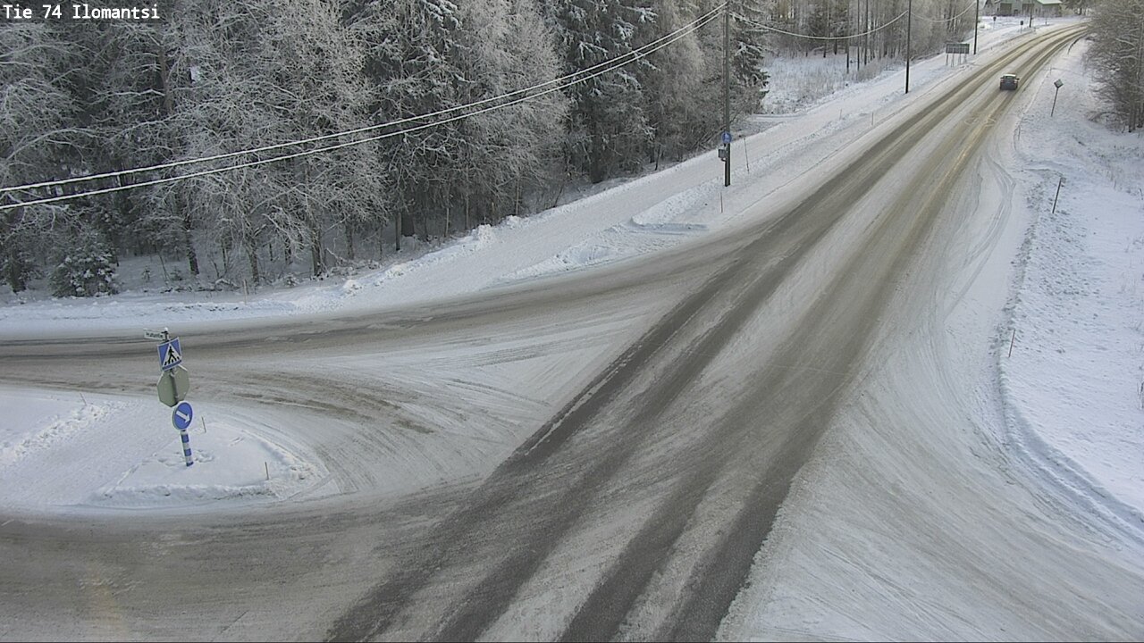 Weather Camera Image Road 74 Ilomantsi, Ilomantsi, Pohjois-Karjala