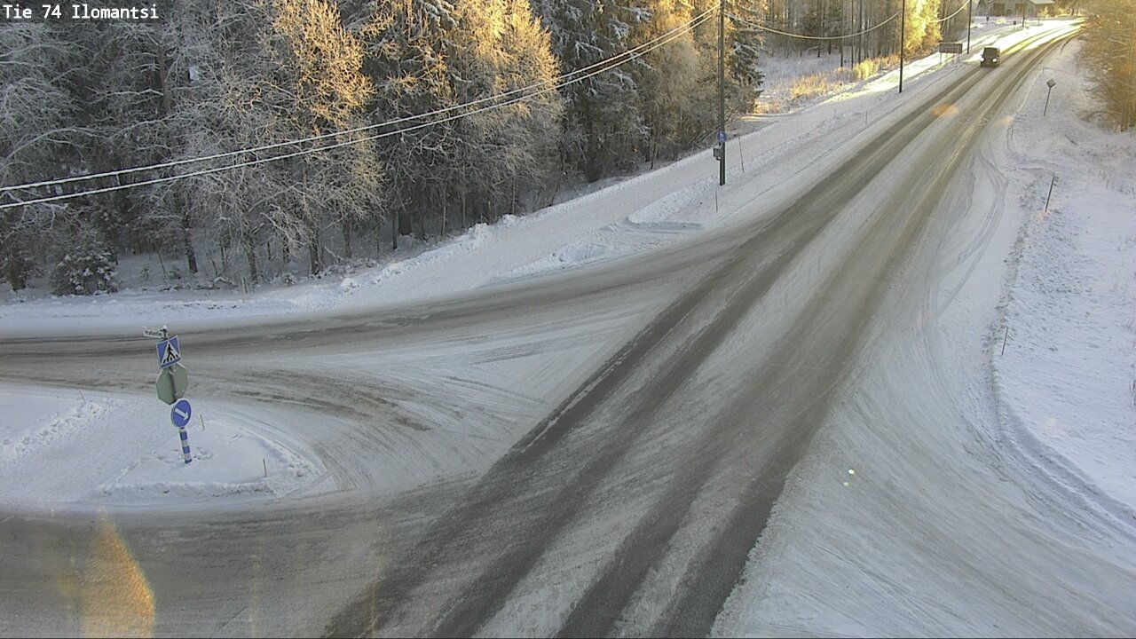 Weather Camera Image Road 74 Ilomantsi, Ilomantsi, Pohjois-Karjala