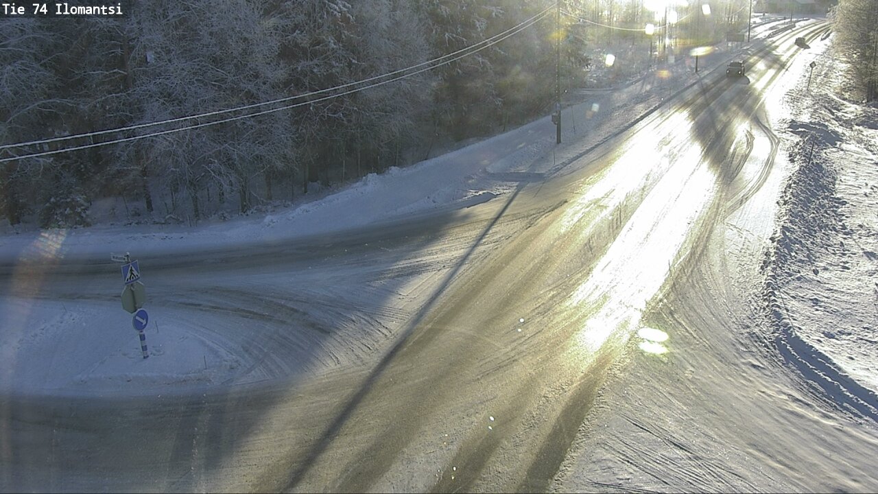 Weather Camera Image Road 74 Ilomantsi, Ilomantsi, Pohjois-Karjala