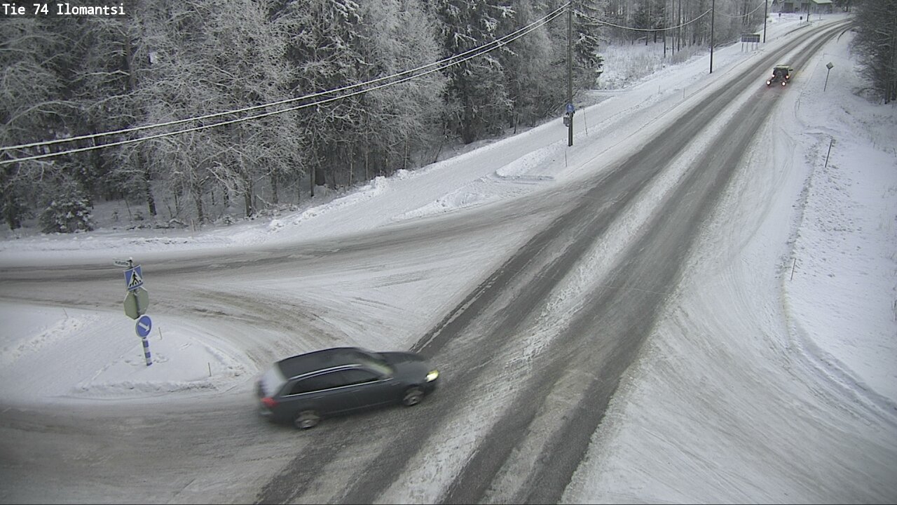 Weather Camera Image Road 74 Ilomantsi, Ilomantsi, Pohjois-Karjala