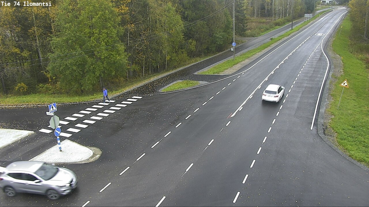 Weather Camera Image Road 74 Ilomantsi, Ilomantsi, Pohjois-Karjala