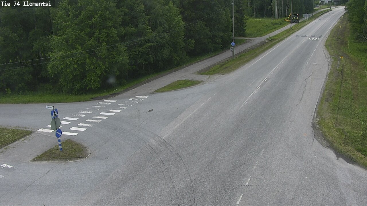 Weather Camera Image Väg 74 Ilomantsi, Ilomantsi, Pohjois-Karjala