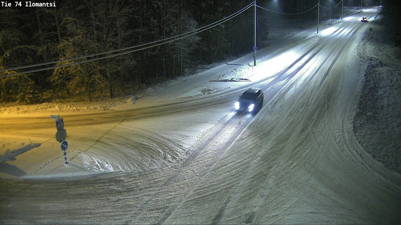 Weather Camera Image Väg 74 Ilomantsi, Ilomantsi, Pohjois-Karjala