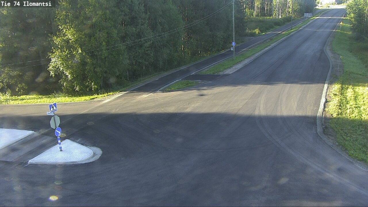 Weather Camera Image Road 74 Ilomantsi, Ilomantsi, Pohjois-Karjala
