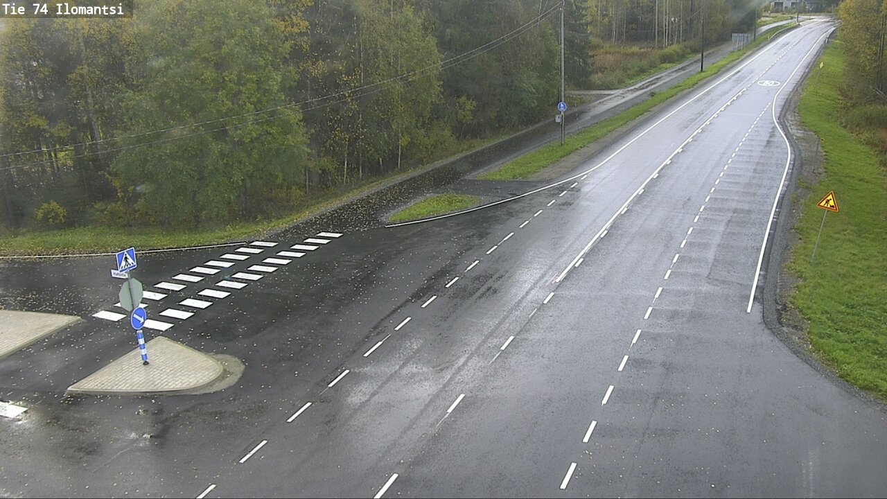 Weather Camera Image Road 74 Ilomantsi, Ilomantsi, Pohjois-Karjala