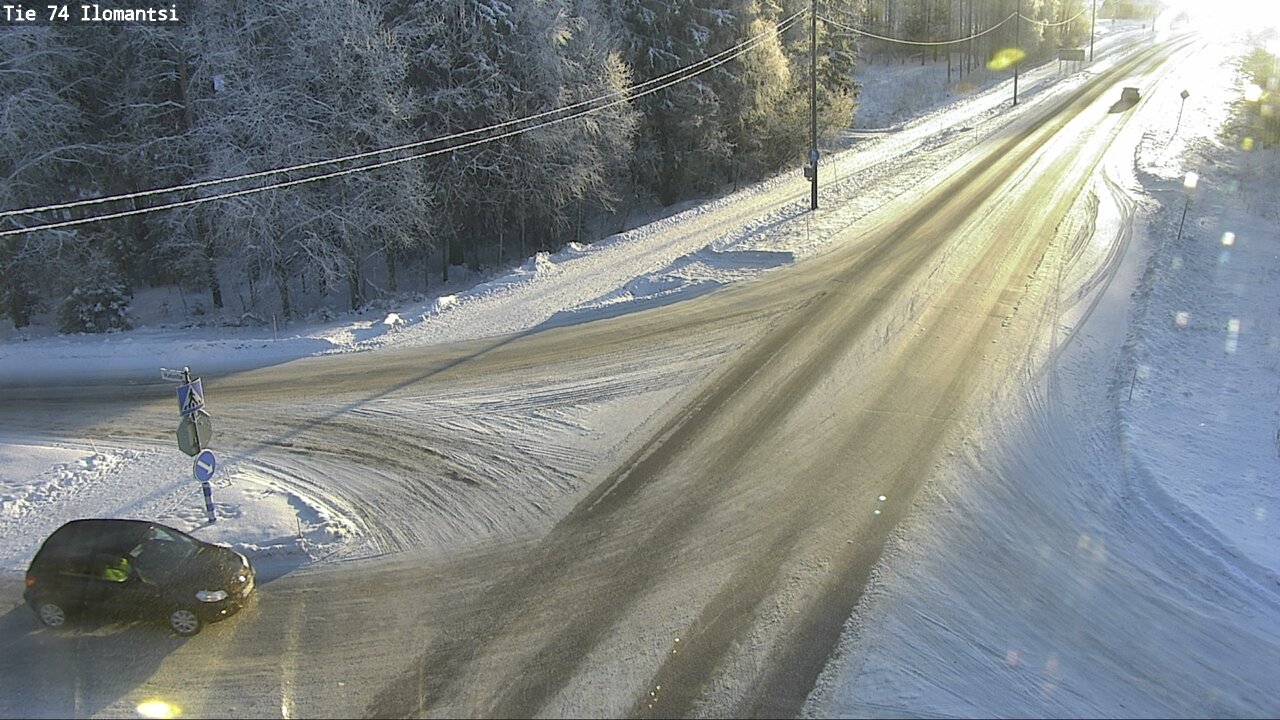 Weather Camera Image Road 74 Ilomantsi, Ilomantsi, Pohjois-Karjala