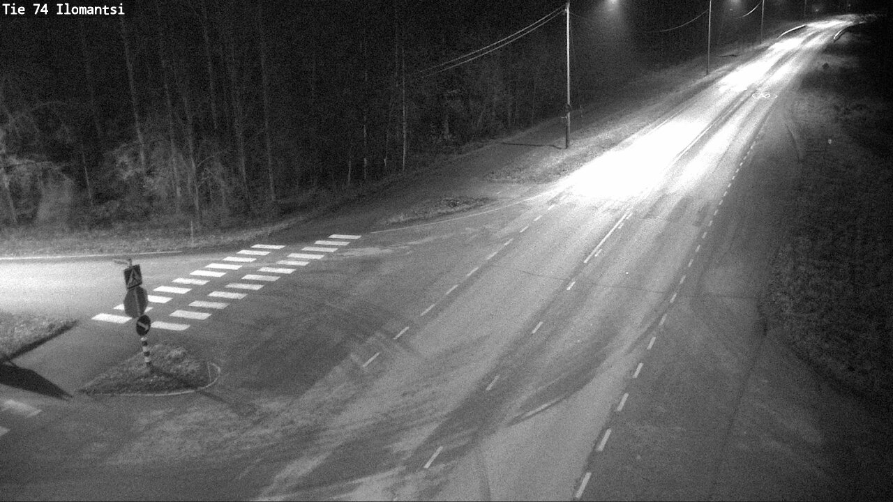 Weather Camera Image Väg 74 Ilomantsi, Ilomantsi, Pohjois-Karjala