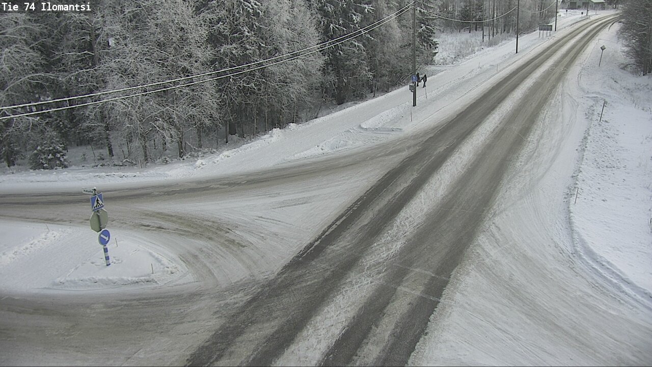 Weather Camera Image Road 74 Ilomantsi, Ilomantsi, Pohjois-Karjala