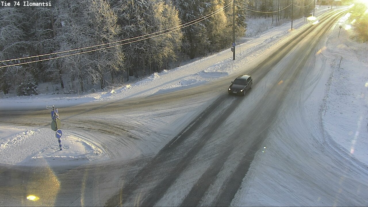 Weather Camera Image Road 74 Ilomantsi, Ilomantsi, Pohjois-Karjala