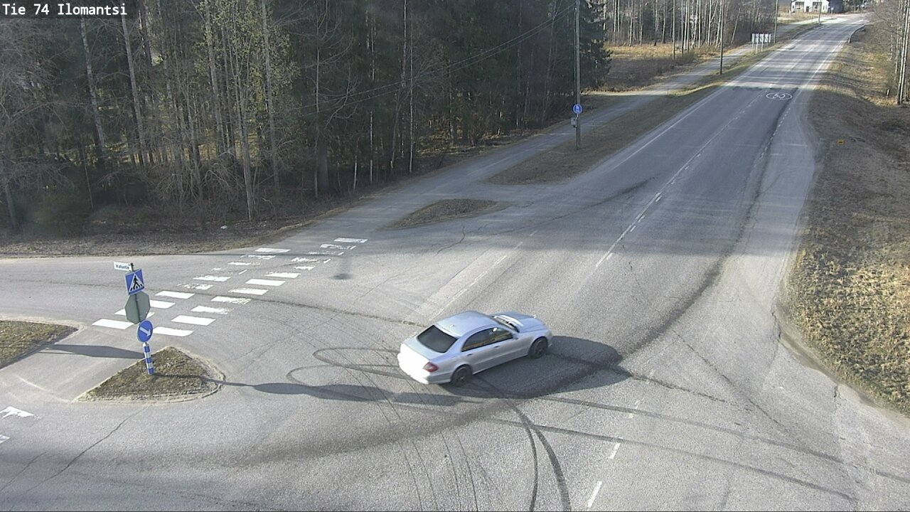 Weather Camera Image Road 74 Ilomantsi, Ilomantsi, Pohjois-Karjala