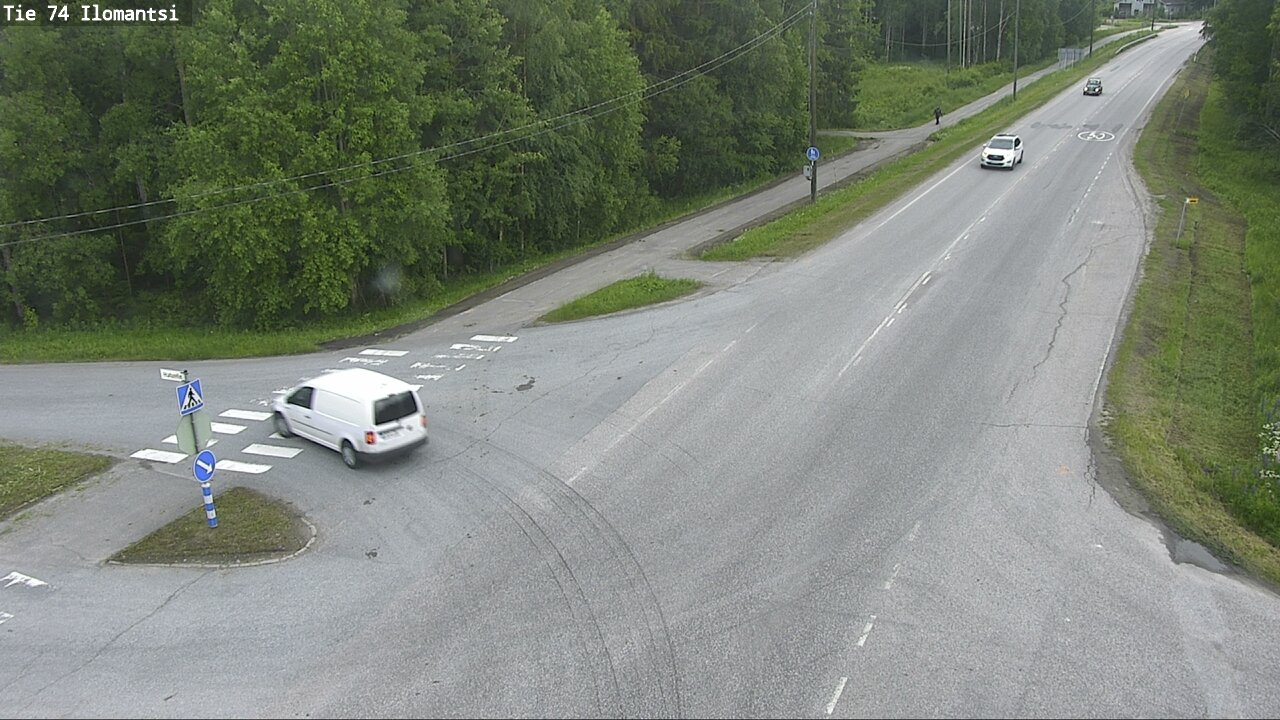 Weather Camera Image Väg 74 Ilomantsi, Ilomantsi, Pohjois-Karjala
