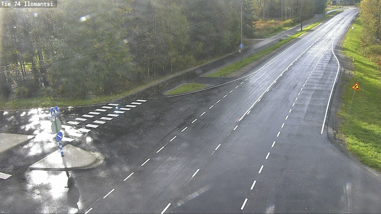 Weather Camera Image Road 74 Ilomantsi, Ilomantsi, Pohjois-Karjala