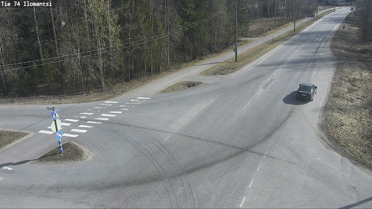 Weather Camera Image Väg 74 Ilomantsi, Ilomantsi, Pohjois-Karjala