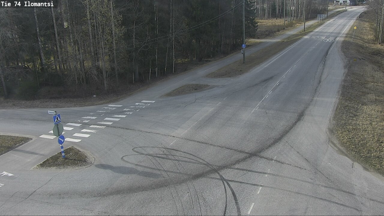 Weather Camera Image Road 74 Ilomantsi, Ilomantsi, Pohjois-Karjala