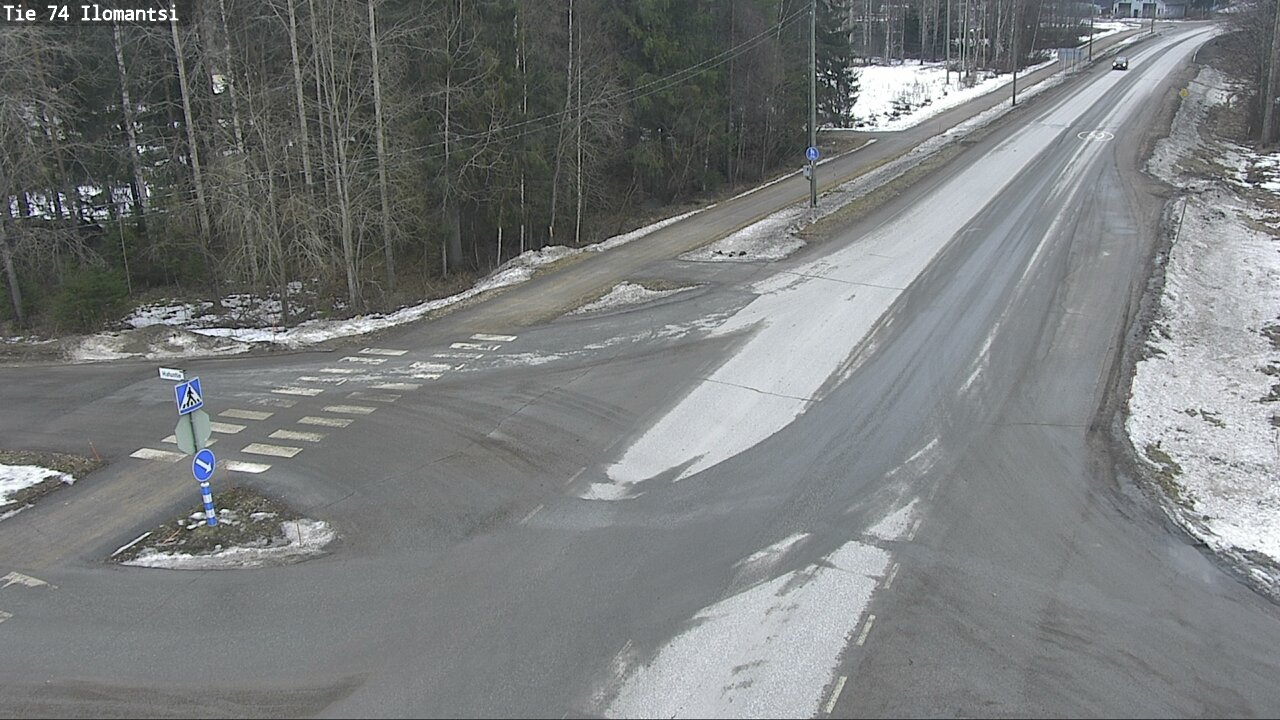 Weather Camera Image Road 74 Ilomantsi, Ilomantsi, Pohjois-Karjala