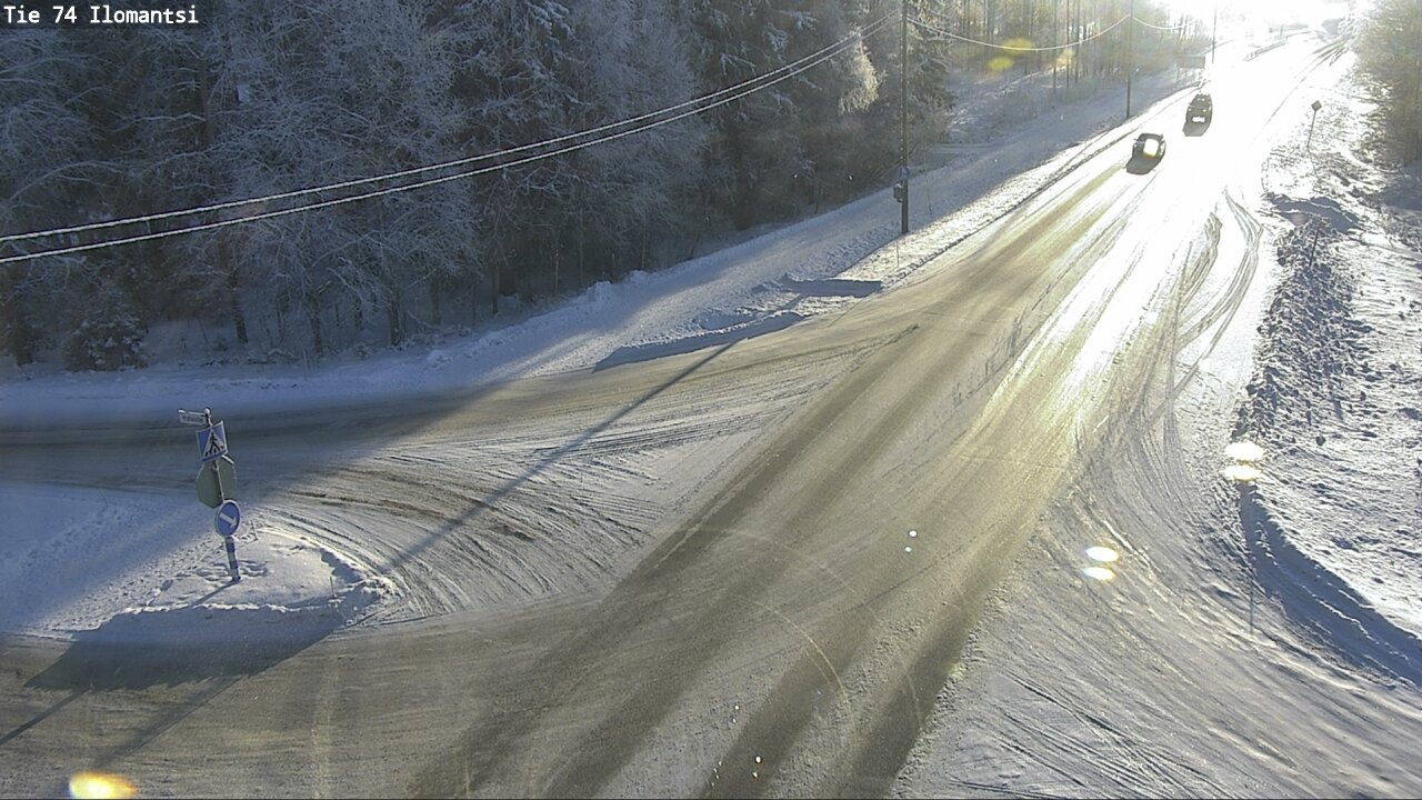 Weather Camera Image Road 74 Ilomantsi, Ilomantsi, Pohjois-Karjala