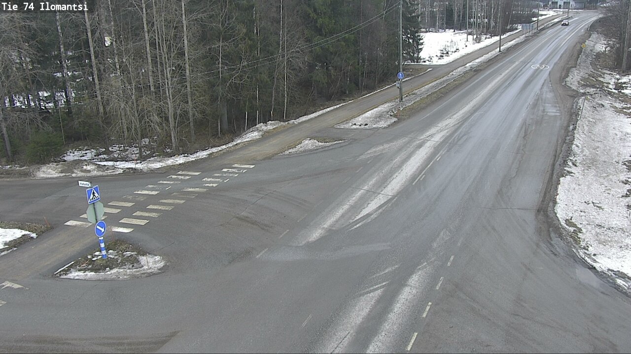 Weather Camera Image Road 74 Ilomantsi, Ilomantsi, Pohjois-Karjala