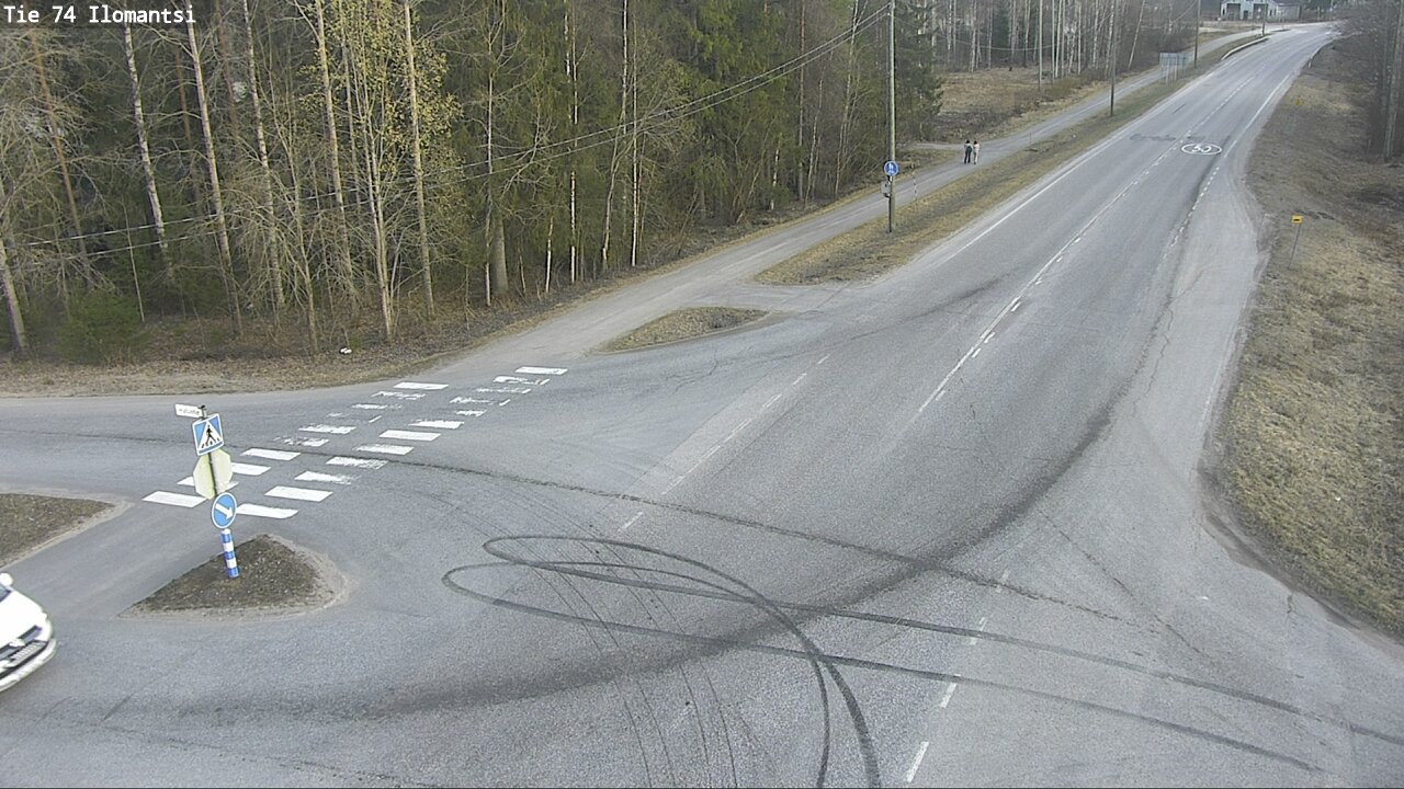 Weather Camera Image Väg 74 Ilomantsi, Ilomantsi, Pohjois-Karjala